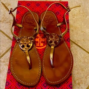 Tory Burch Rose Gold Sandal Sz6